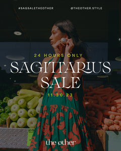 Announcing the Sagittarius Sale happening 11/30